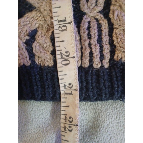 Carroll Reed Women Cotton Blend Cable Knit Pullover Long Sleeve Sweater Sz M - Picture 7 of 9